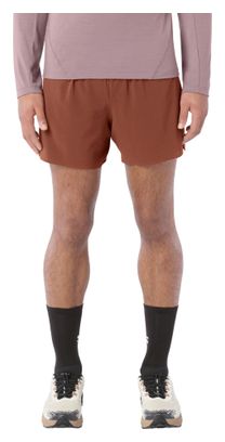 Salomon Sense Aero Stow 5-inch Shorts, Brown, Men's