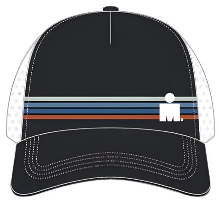 Ironman Mdot Intervals Running Trucker Cap Black