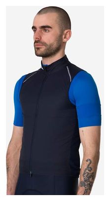 Gilet Homme Rapha Brevet Element Bleu Foncé/Blanc