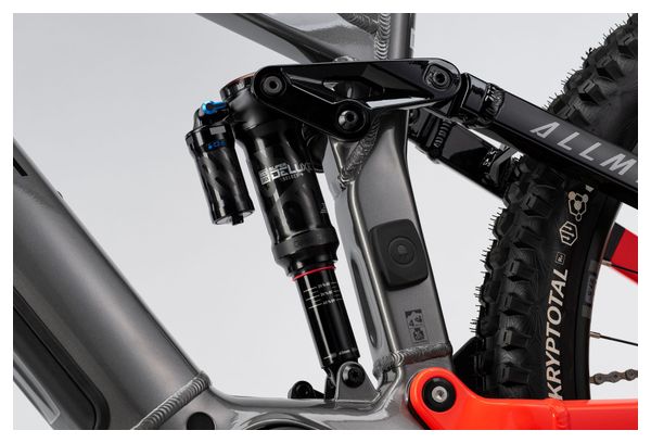 Haibike AllMtn 4 Sram NX 12V 800 Wh MX (29/27,5'') Mountain Bike elettrica a sospensione totale Nero/Rosso 2025