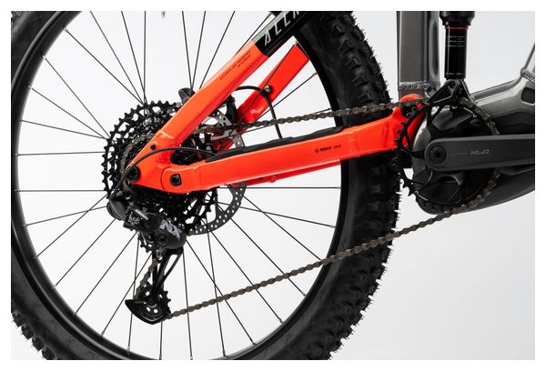 Haibike AllMtn 4 Sram NX 12V 800 Wh MX (29/27,5'') Mountain Bike elettrica a sospensione totale Nero/Rosso 2025