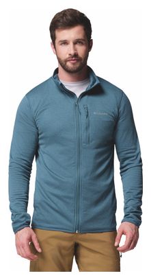 Columbia Essential Hike Grid Fleece Jacket Blu