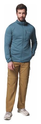 Columbia Essential Hike Grid Fleece Jacket Blu