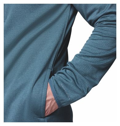 Columbia Essential Hike Grid Fleece Jacket Blu