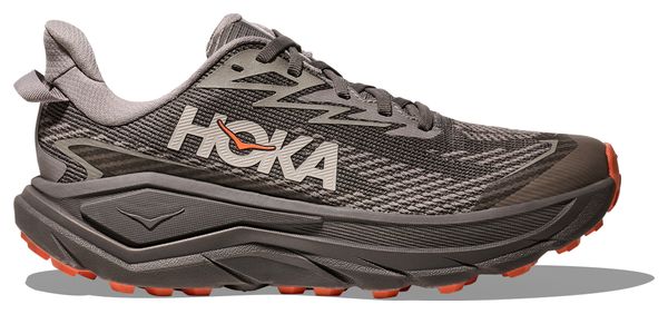 Hoka Challenger 8 GTX Trail-Schuhe Grau/Orange Damen