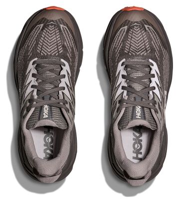 Hoka Challenger 8 GTX Trail-Schuhe Grau/Orange Damen