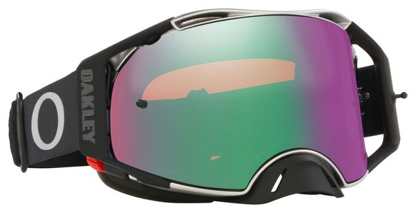 Oakley Airbrake MX Tuff Blocks Gunmetal Black Prizm Mx Jade Iridium Goggle / Ref: OO7046-C1