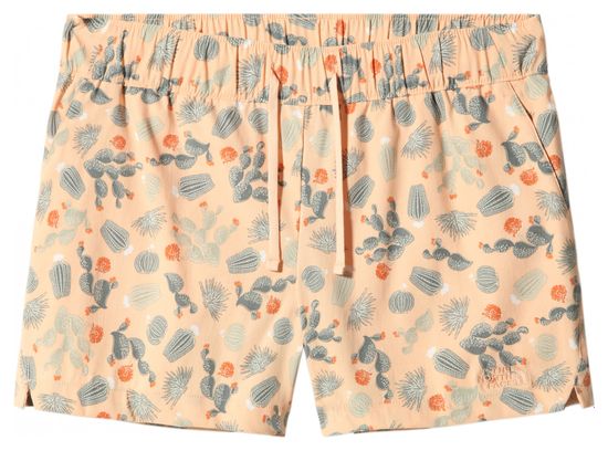 The North Face Printed Classic V Shorts Orange Woman
