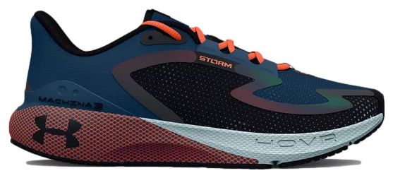Under Armour HOVR Machina 3 Storm Blue Orange Women's Running Shoes