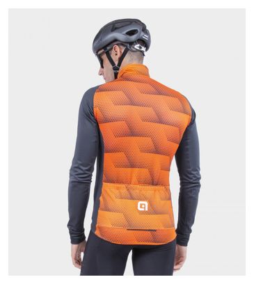 Alé Sharp Long Sleeve Jacket Black/Orange