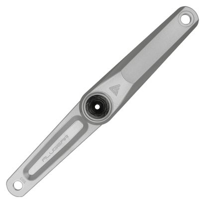 Coppia di pedivelle da strada/gravel Vega AL Wide DUB Argento