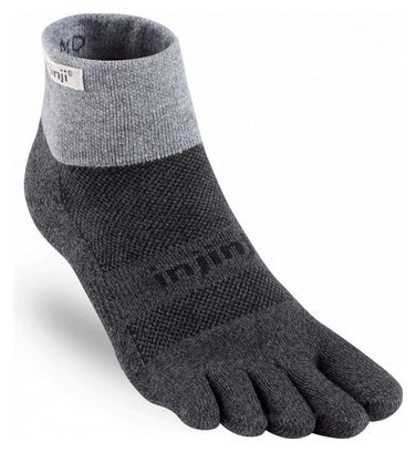 Chaussettes à orteils de running Trail Midweight Mini-Crew Coolmax unisexe