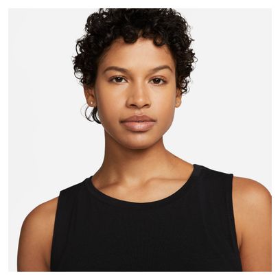 Camiseta de Tirantes Nike Yoga Dri-Fit, Mujer, Negro
