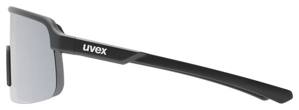 Occhiali Uvex Dyrt Nero/Argento a specchio