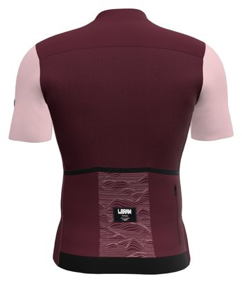 LeBram Ventoux Uni Short Sleeves Jersey Framboise