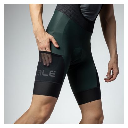 Alé Stones Cargo Bib Shorts Green