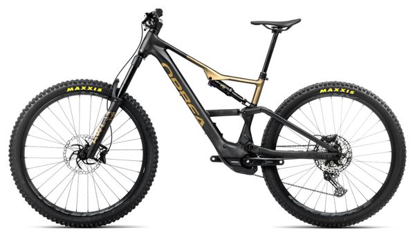 VTT Électrique Tout-Suspendu Orbea Rise LT H20 Shimano Deore/SLX 12V 630 Wh 29'' Noir Diamond Vert Splash Olive 2025