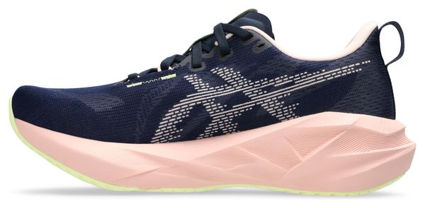 Asics Novablast 5 Hardloopschoenen Blauw/Roze Dames