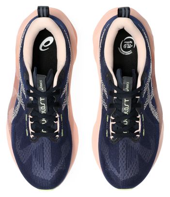 Asics Novablast 5 Hardloopschoenen Blauw/Roze Dames