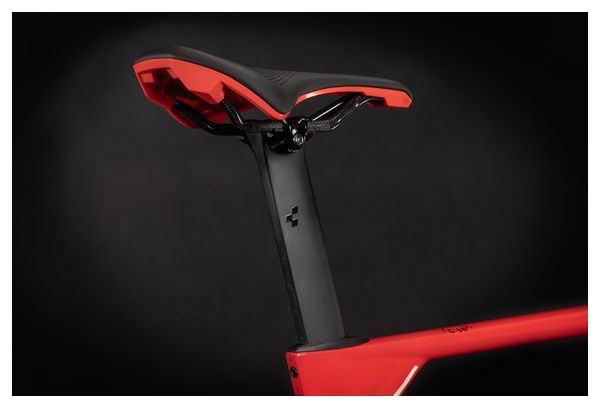 Vélo de Route Cube Litening C:68X SL Shimano Dura-Ace Di2 11V 700 mm Gris Carbon Rouge 2021