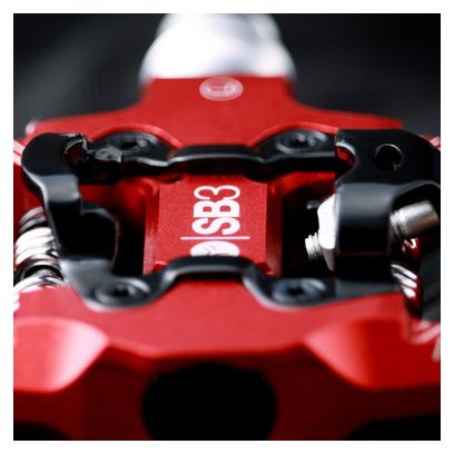 Paar SB3 Kroma Rood Automatische Pedalen