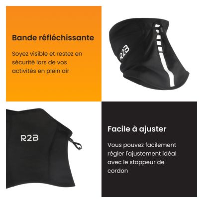 Tour de cou R2B Unisexe Noir