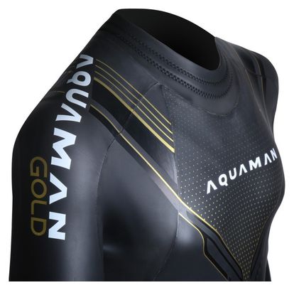 Combinaison Néoprène Aquaman Homme Gold 2 Noir
