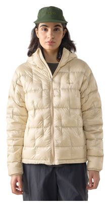 Haglöfs Hede Donzen Beige Hooded Jacket voor dames