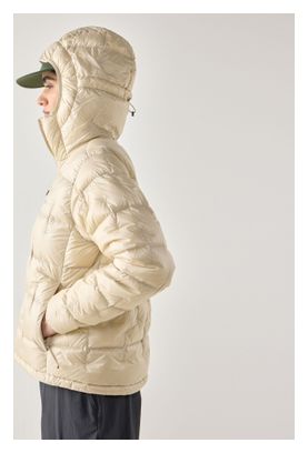 Haglöfs Hede Donzen Beige Hooded Jacket voor dames