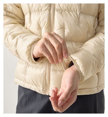 Haglöfs Hede Donzen Beige Hooded Jacket voor dames