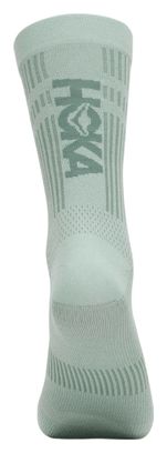 Calzini Trail Hoka Run Crew Verde