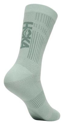 Calzini Trail Hoka Run Crew Verde