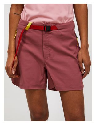 Pantaloncini Peak Performance Iconiq rossi da donna