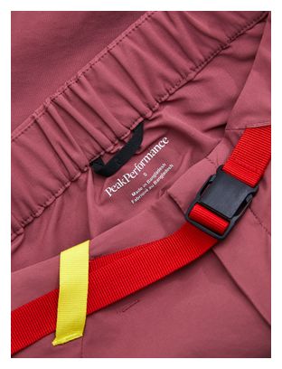 Pantaloncini Peak Performance Iconiq rossi da donna