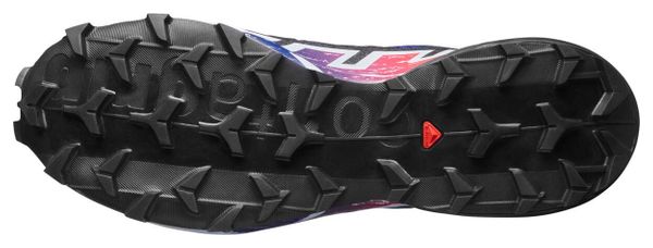 Zapatillas Trail Salomon Speedcross 6 GTX Equipe Azul/Rojo Unisex