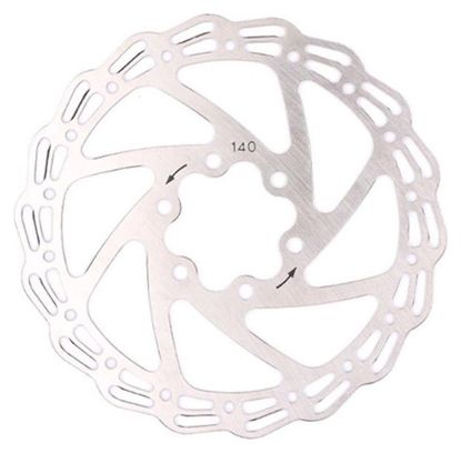 Forward 6 Hole Brake Disc Silver