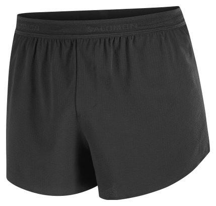 Short Splité Salomon Sense Aero 3in Noir Homme