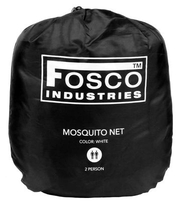 Moustiquaire Fosco Industries Moustiquaire 2 personnes-Blanc