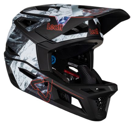 Leatt Gravity 4.0 Alpine Full Face Helmet Black/White