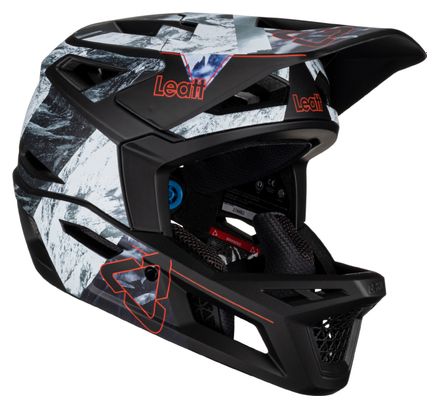 MTB Integralhelm Leatt Gravity 4.0 Alpine Schwarz/Weiß