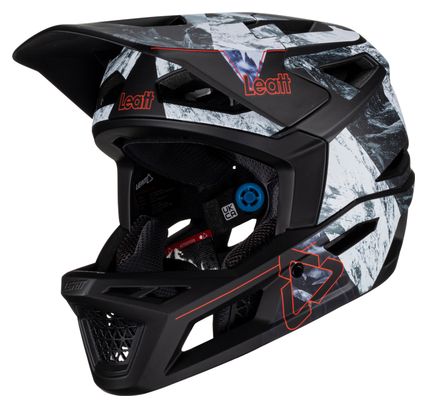 Leatt Gravity 4.0 Alpine Full Face Helmet Black/White