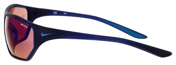 Lunettes Nike Aero Drift E - Road Tint Blue Mirror Noir Bleu