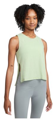 Canotta Nike Yoga Dri-Fit Donna Verde