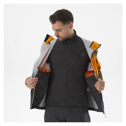 Millet Rutor Light 2.5L Orange/Khaki Waterproof Jacket
