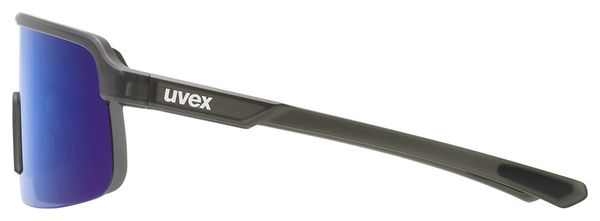Occhiali Uvex Dyrt Smoke/Blu Specchiato