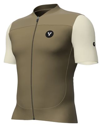 LeBram Ventoux Short Sleeved Jersey Plain Brown