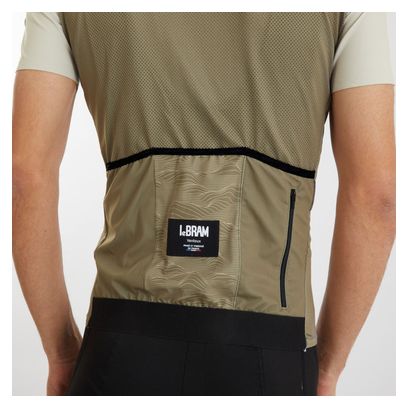 LeBram Ventoux Short Sleeved Jersey Plain Brown