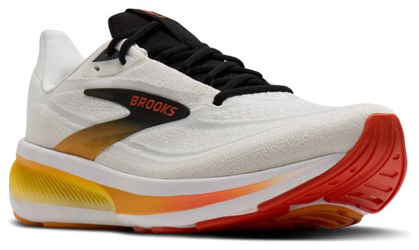 Brooks Revel 9 Men's Running Shoes, White/Orange