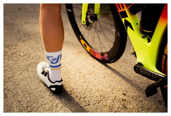 Calzini Incylence Ultralight Coffee Ride Bianco/Blu