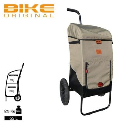 Bike Original Shopping Trailer Neo Green Black